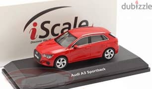 Audi A3 Sportback diecast car model 1;43. 0