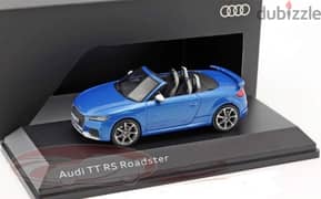 Audi TT RS diecast car model 1;43.