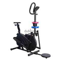 new fitness line elliptical Byke with dumbells and twister new in box