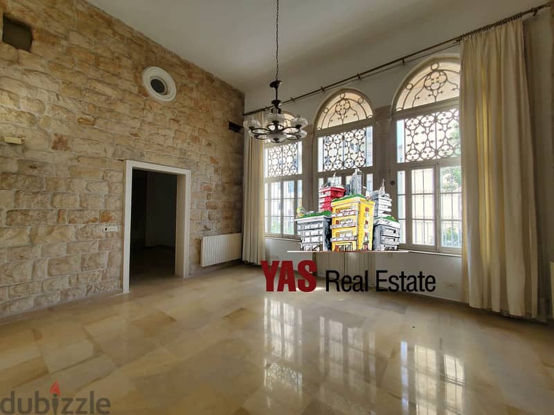 Ghadir 250m2 + 400m2 Terrace / garden | Authentic Lebanese Villa |Rent 8