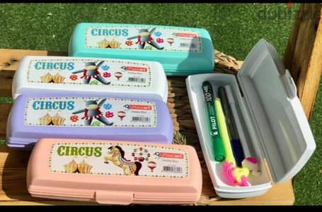 sandwich lunch box circus theme 2$