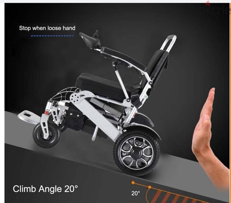 Lightweight electric wheelchair - كرسي متحرك على بطارية 3