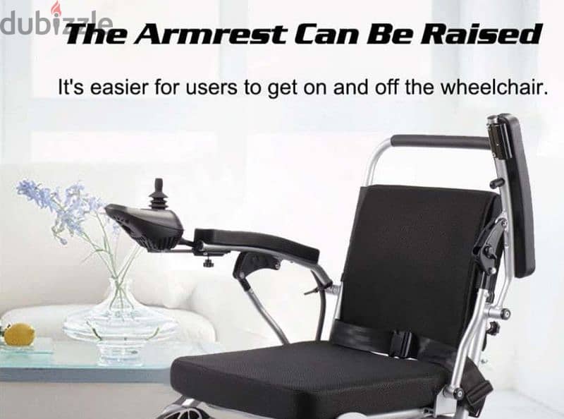 Lightweight electric wheelchair - كرسي متحرك على بطارية 8