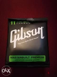 Acoustic Guitar Strings - Gibson - Premium - Ultra Lights
