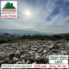 1215 sqm Land for Sale in Ajaltoun!! 0