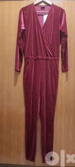 b. Young velvet jumpsuit 0