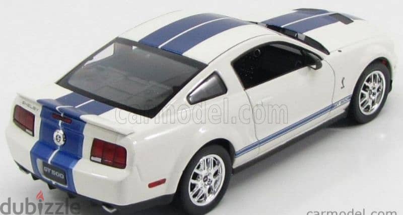 Ford Shelby GT500 ('07) diecast car model 1:24. 2