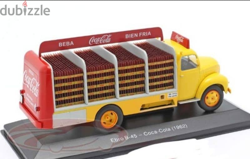 Coca Cola Truck (1962) diecast car model 1;43. 4