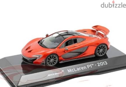 Mclaren P1 (2013) diecast car model 1;43.