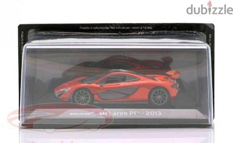 Mclaren P1 (2013) diecast car model 1;43. 5