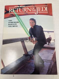 star wars Return Of The Jedi Storybook Based On The Movie 1983 hardcov