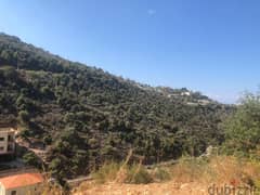 1240m2 land + mountain/sea view for sale in Raachineارض للبيع في رعشين