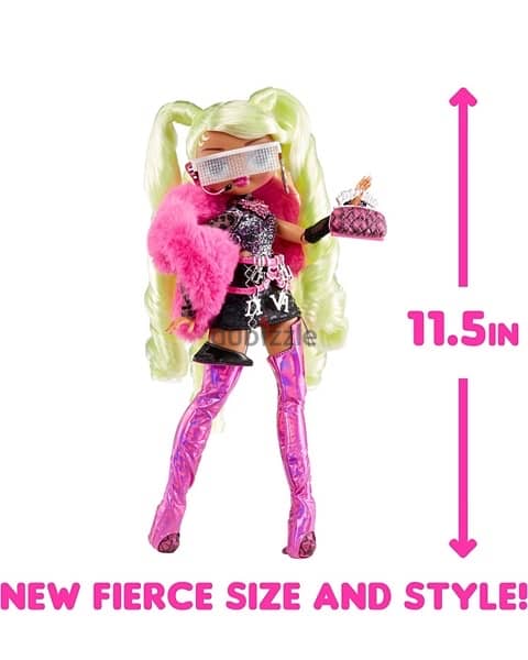 LOL Surprise OMG Fierce Lady Diva 11.5" Fashion Doll with Surprises 1