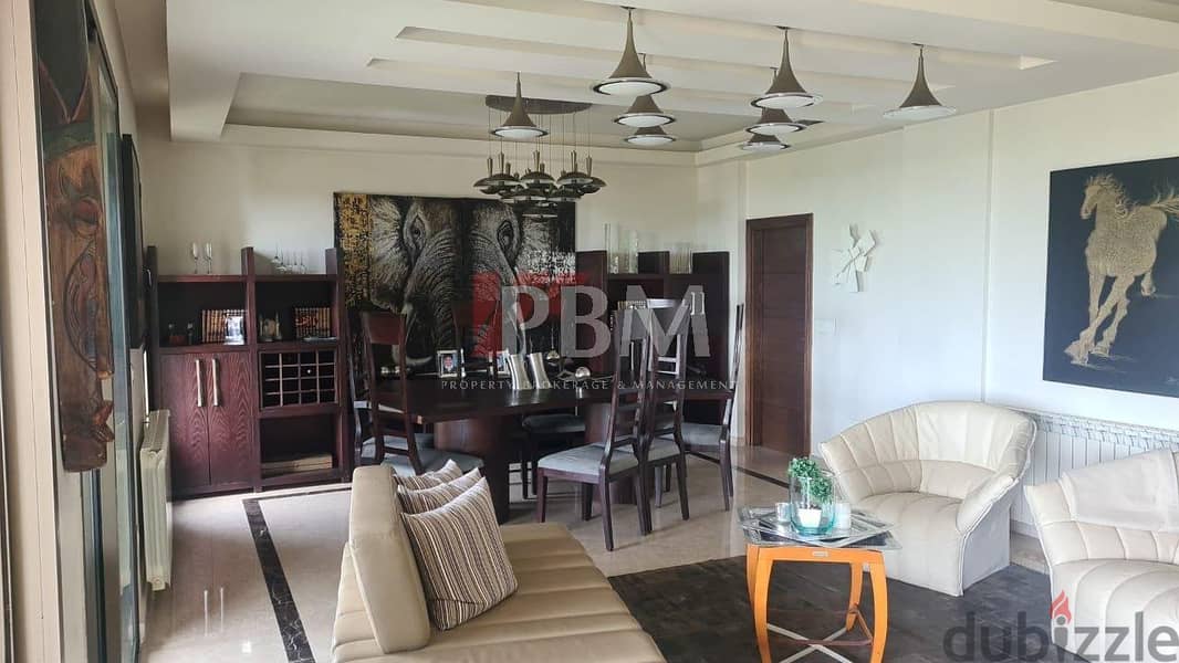 Delightful Apartment For Sale in Baabda | Amazing View | 380 SQM | 1