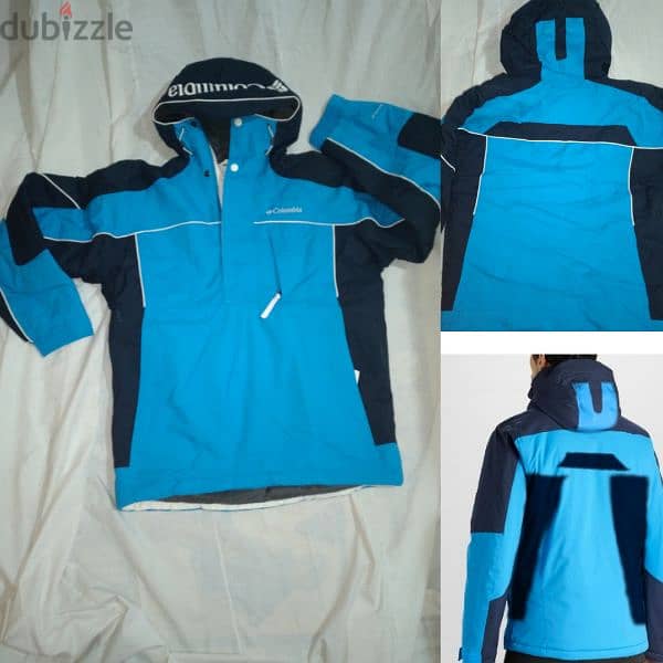 men jacket Colombia original s to xxL waterproof omni shield 6