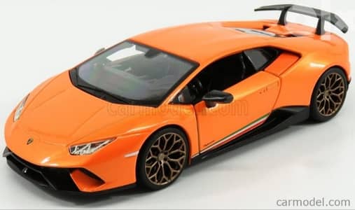 Huracan Performante diecast car model 1:24.