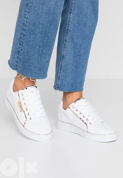 Guess White Shoes 2