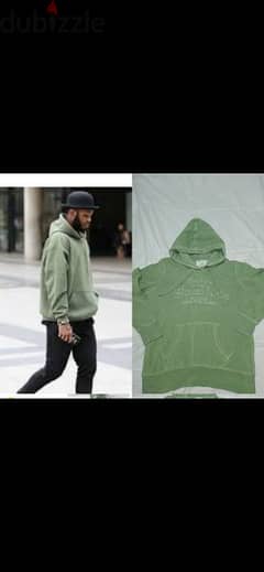 green hoodie m to xxL 0