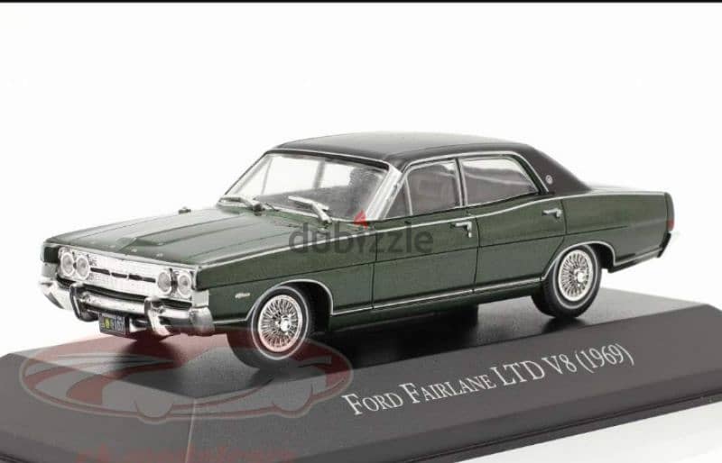 Ford Fairlane LTD ('69) diecast car model 1;43. 1