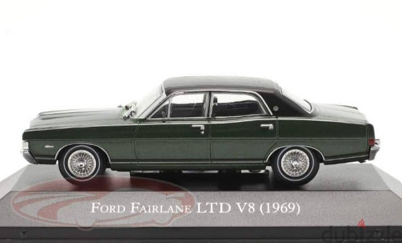 Ford Fairlane LTD ('69) diecast car model 1;43. 2