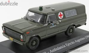 Ford F- 100 Ambulance (1969) diecast car model 1;43.