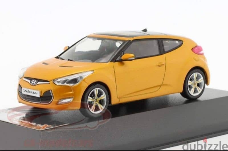 Hyundai Veloster (2012) diecast car model 1;43. 1