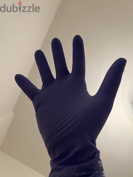 NITRILE GLOVES POWDER FREE 100 gloves per box 2
