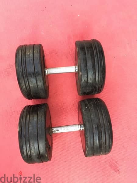 set dumbbells 310 kg in good condition 70/443573 RODGE 6