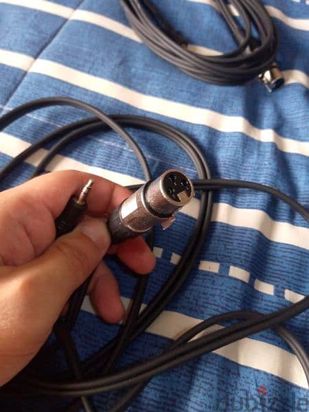 Neutrik XLR cable to mini jack  for microphones 1