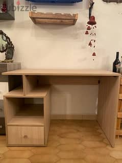 white desk lamaica wood 0