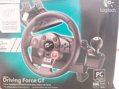 Logitech driving force GT racing steering wheel