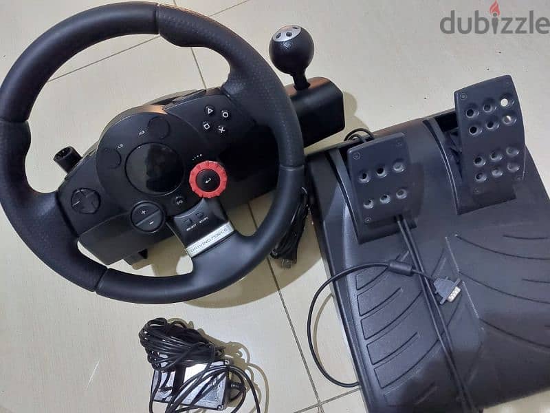 Logitech driving force GT racing steering wheel 1