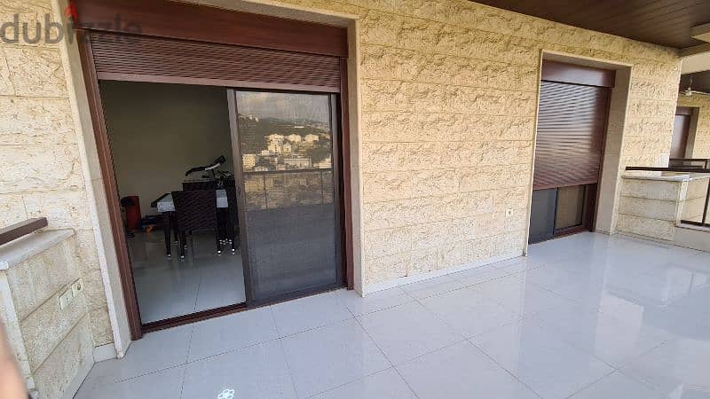 Apartment 215m², Semi - Furnished, 3 beds with view in Mansourieh #PH 4