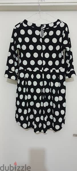 Dress WHITE Dotted 3