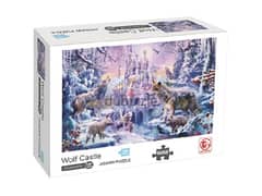 Jigsaw Puzzle Mini 1000 Pcs Wolf Castle 0