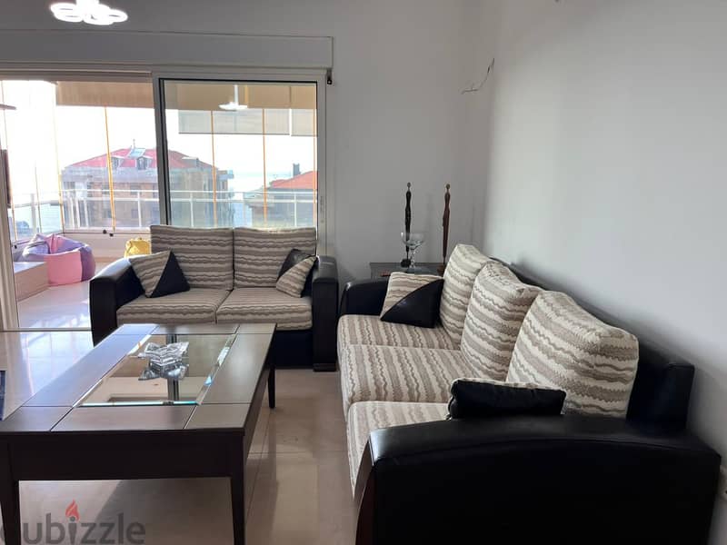 L10588- Fully Furnished Apartment For Rent With Sea View In Sahel Alma 3