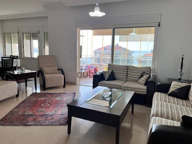 L10588- Fully Furnished Apartment For Rent With Sea View In Sahel Alma 4