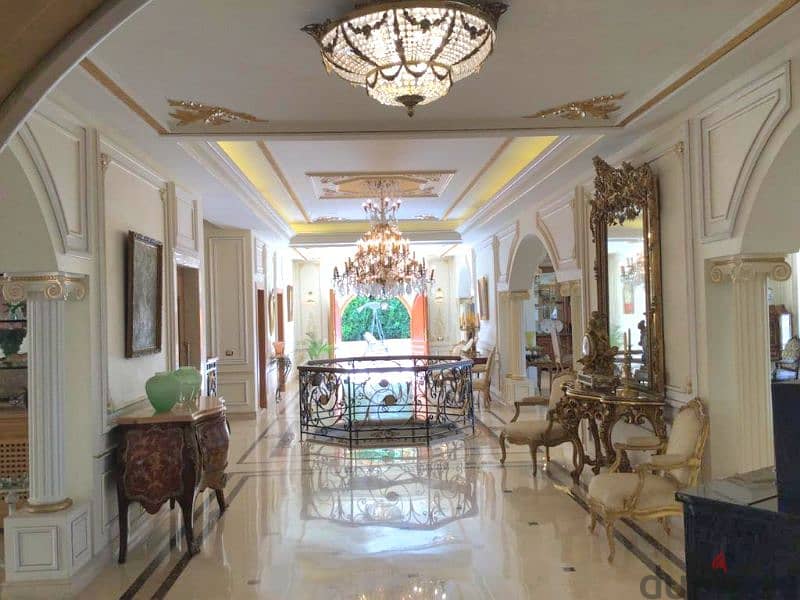 Villa for sale in Rabieh-Pool-Seaview فيلا للبيع في الرابية 7