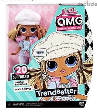 LOL OMG Trendsetter Fashion Doll with 20 Surprises