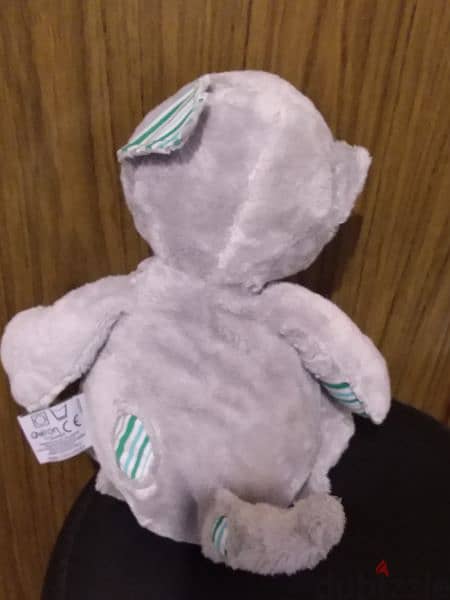 QUIRON CAT gray & green PLUSH great FAMOSA toy, height 40 Cm=12$ 4