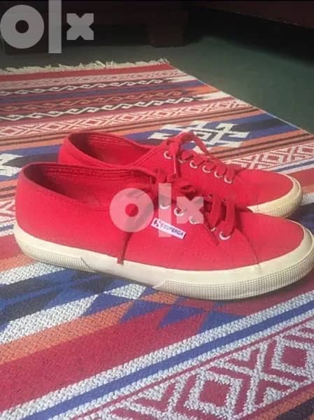 Original Superga Red Sneakers 1