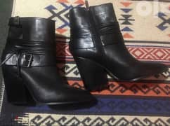 Vince Camuto Black Genuine Leather boots