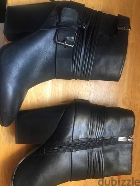 Vince Camuto Black Genuine Leather boots 1