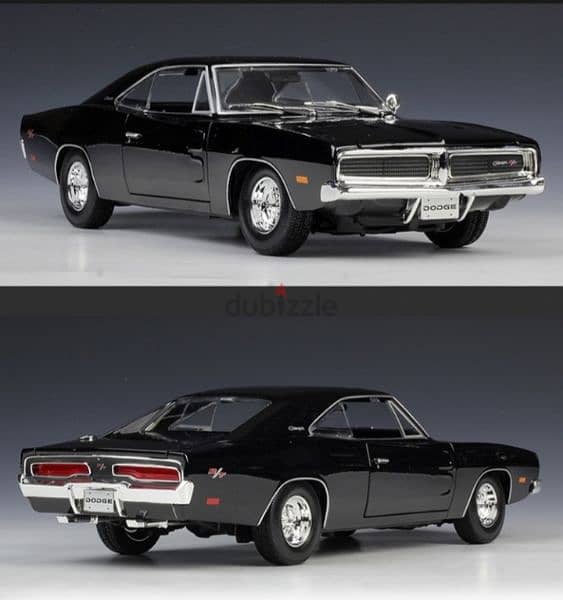 Dodge Charger R/T ('69) diecast car model 1;18. 5