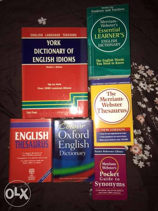 brand new dictionaries and grammar books 2
