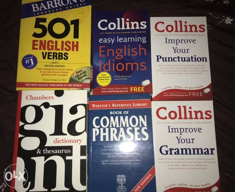 brand new dictionaries and grammar books 3