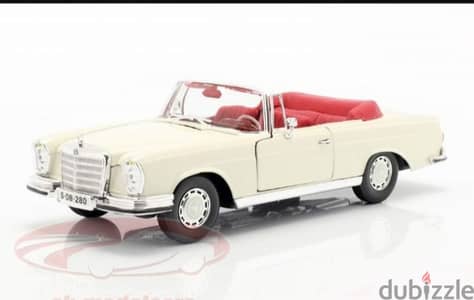 Mercedes 280SE ('67) diecast car model 1;18