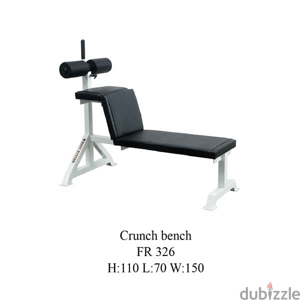 crunch bench like new heavy duty we have also all sports equipment 0