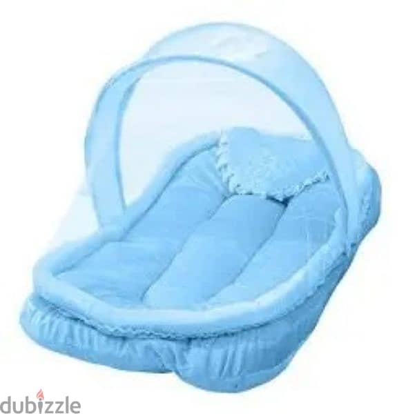 Portable Baby Bed With Mosquito Net 1