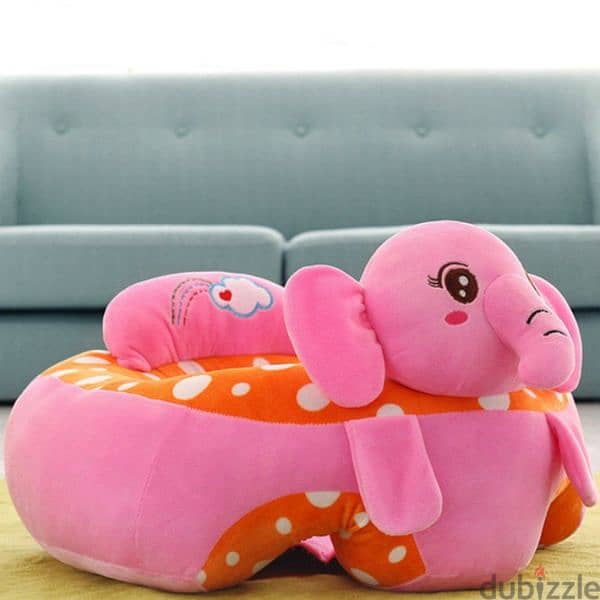Baby Support Seat Sofa Cartoon Animal Learn To Sit Chair 1
